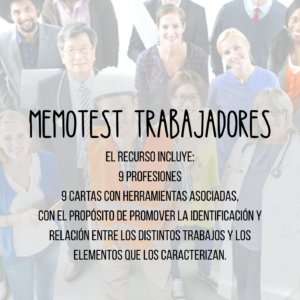 MEMOTEST PROFESIONES