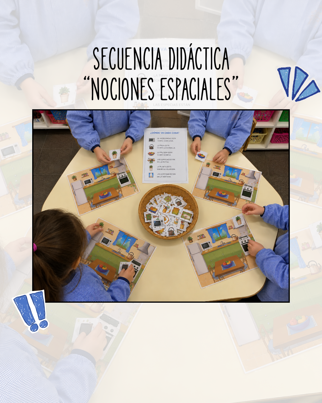SECUENCIA DIDÁCTICA: "NOCIONES ESPACIALES"
